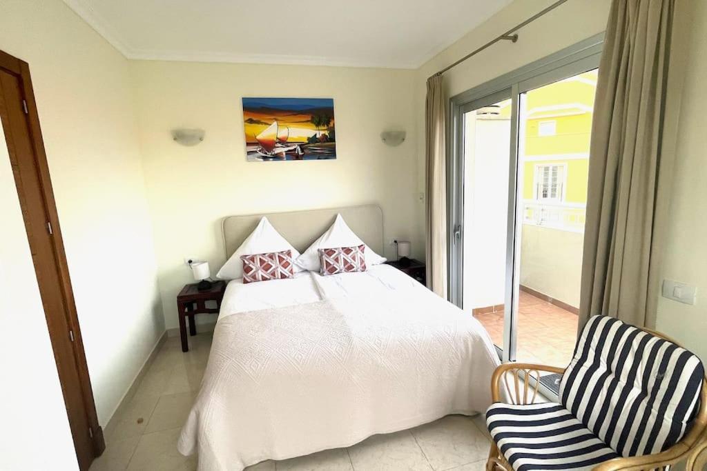 Luxurioese Duplex Ferienwohnung In Sehr Ruhiger Wohnanlage Mit Meerblick Palm-mar Exterior foto