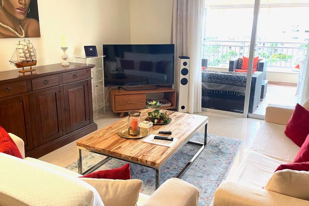 Luxurioese Duplex Ferienwohnung In Sehr Ruhiger Wohnanlage Mit Meerblick Palm-mar Exterior foto