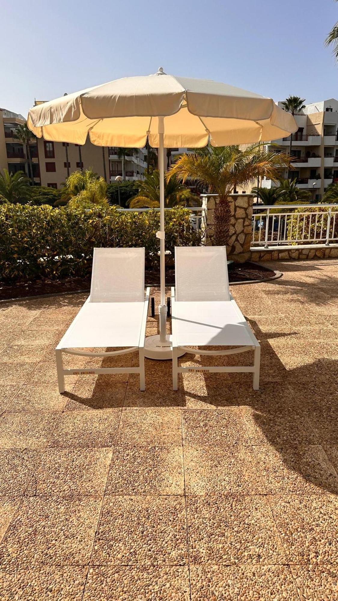 Luxurioese Duplex Ferienwohnung In Sehr Ruhiger Wohnanlage Mit Meerblick Palm-mar Exterior foto