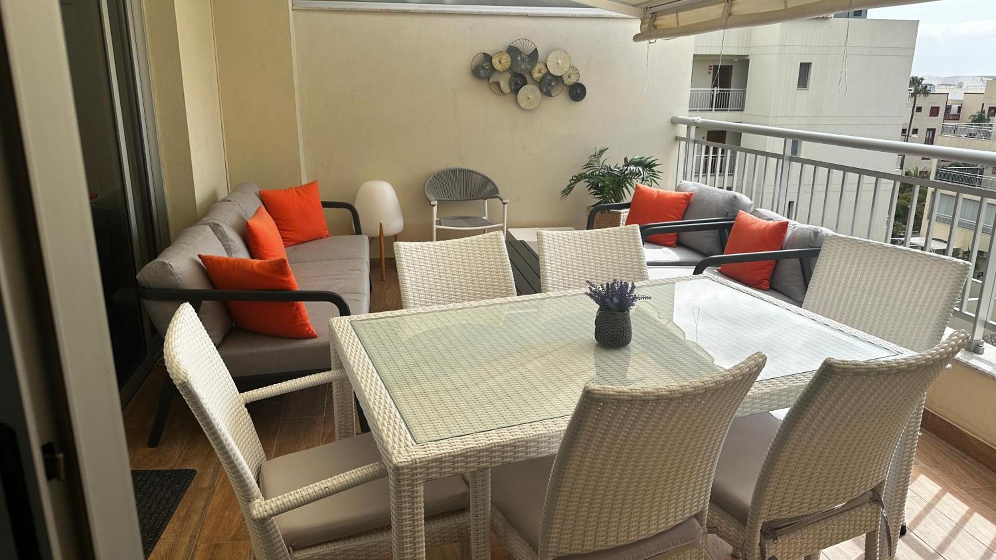 Luxurioese Duplex Ferienwohnung In Sehr Ruhiger Wohnanlage Mit Meerblick Palm-mar Exterior foto
